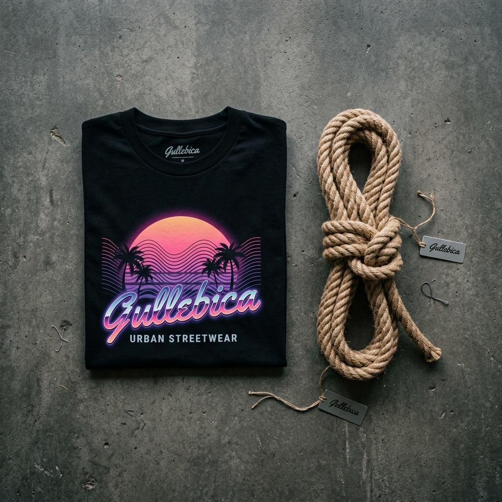 Gullebica Custom T-Shirt and Knot Craft Collection