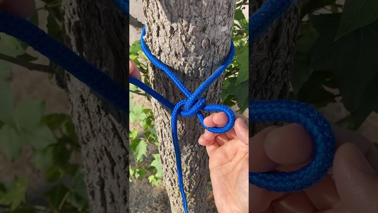 The "Instant Escape" Rope Hack! ⚡ (Easy Tie & Untie)
