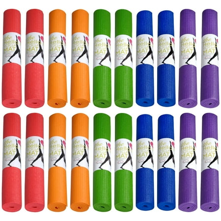 Hello Fit Yoga Mats Bulk 20 Pack Review